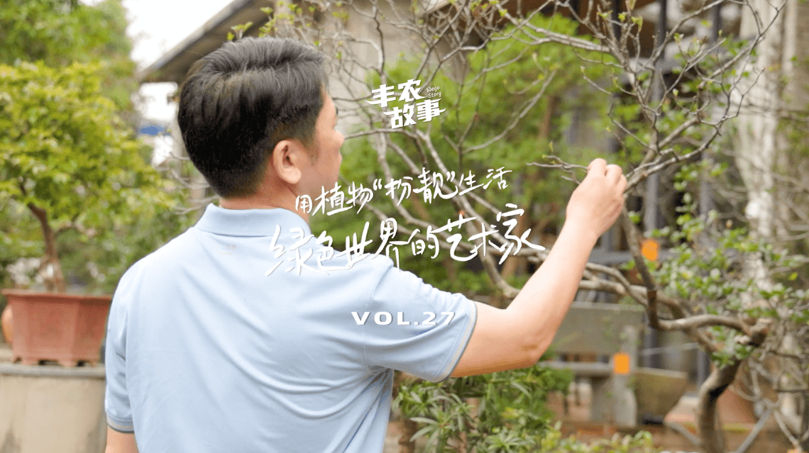 17年，他用一草一木去点亮了一个个家。